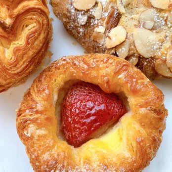 Starter Bakery - Kouign Amann! Strawberry vanilla custard! - Bakeries Near Me - Berkeley, California