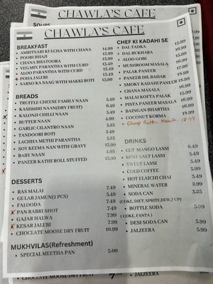 Chawla's Cafe by null