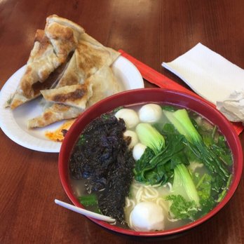 China Station - Fish ball noodle soup and scallion pancakes - Noodles Near Me - Stony Brook, New York