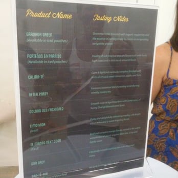MADE at The Citadel - Lemon City Tea Co.  menu - Shared Office Spaces Near Me - Miami, Florida