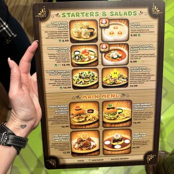 Universal Studios Hollywood - Toadstool Cafe Menu - Amusement Parks Near Me - Universal City, California Universal Studios Hollywood - Toadstool Cafe Menu - Amusement Parks Near Me - Universal City, California