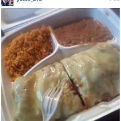El Ranchero - This is my Go-To Mexican restaurant everything is authentic and the meats are so juicy and flavorful. [burrito dinner]