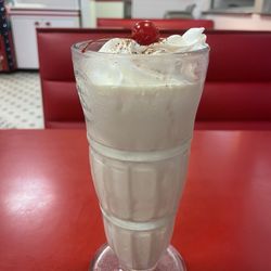 Steak ’n Shake - Eggnog birthday shake