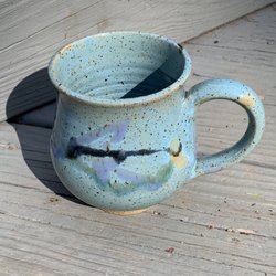 Willowood Pottery - Turquoise Stoneware Mug
