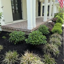 CNJ Masonry - Finished porch brick