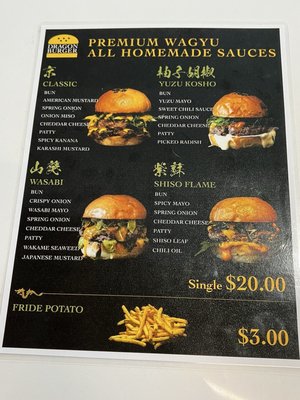 Menu photo 3 Dragon Burger Honolulu, HI Menu photo 3 Dragon Burger Honolulu, HI
