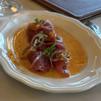 Marisella - Bluefin Tuna Crudo - Italian Near Me - Santa Barbara, California