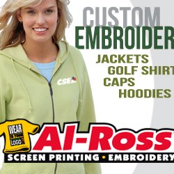 Al-Ross Screen Printing & Embroidery - Embroidery