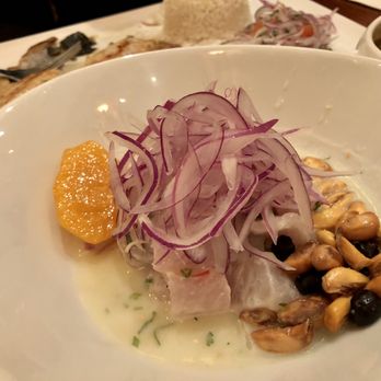 La Canela - The wonderful ceviche. This was a mini portion. - Peruvian Near Me - Rockville, Maryland La Canela - The wonderful ceviche. This was a mini portion. - Peruvian Near Me - Rockville, Maryland