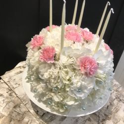 Dooley's Florist & Gifts - a fresh floral birthday cake