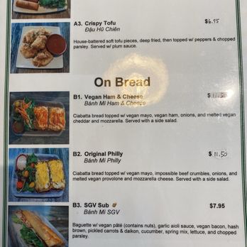 Saigon Vegan - The banh mi sandwiches. Check out the Philly!!! - Vegan Near Me - Garden Grove, California Saigon Vegan - The banh mi sandwiches. Check out the Philly!!! - Vegan Near Me - Garden Grove, California