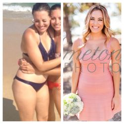 OC Life Fitness - Lauren BEFORE and AFTER