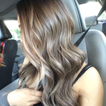 Annie Trang Stylist - Ash brown blonde ombré 3 months later - Makeup Artists Near Me - Brea, California Annie Trang Stylist - Ash brown blonde ombré 3 months later - Makeup Artists Near Me - Brea, California