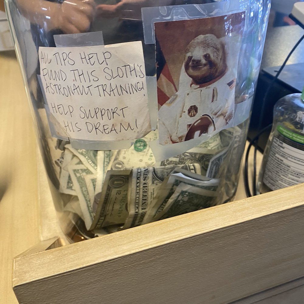 Bloom Baking Company - Tip jar at the register, we thought it was super cute haha. - Bakeries Near Me - Kansas City, Missouri