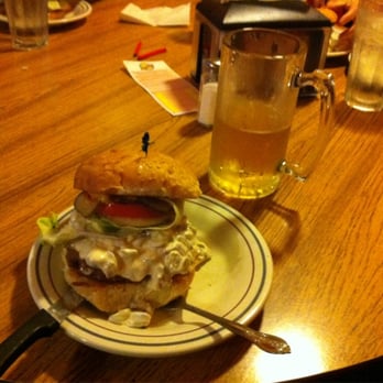 South Riley Tavern - Olive Burger - huge and yummy! - Burgers Near Me - DeWitt, Michigan