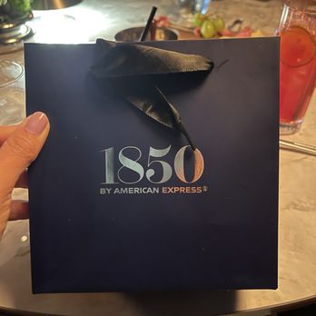 1850 by American Express - Goodie bag - Pop-Up Restaurants Near Me - Las Vegas, Nevada 1850 by American Express - Goodie bag - Pop-Up Restaurants Near Me - Las Vegas, Nevada