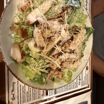 The Café - Chicken Caesar Salad - Asian Fusion Near Me - Valley Center, California