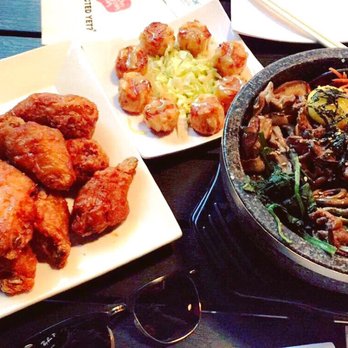 Bonchon South West Las Vegas - (First visit) ---went with the safe choices. soy garlic chicken wings, fries shumai and bulgogi bibimbap. Soooo good! - Chicken Wings Near Me - Las Vegas, Nevada Bonchon South West Las Vegas - (First visit) ---went with the safe choices. soy garlic chicken wings, fries shumai and bulgogi bibimbap. Soooo good! - Chicken Wings Near Me - Las Vegas, Nevada