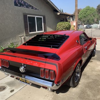 Rudy's Auto Works and Paint - Are 1969 Mustang mock one oil I'll touch up work done by Rudy - Auto Detailing Near Me - Fontana, California Rudy's Auto Works and Paint - Are 1969 Mustang mock one oil I'll touch up work done by Rudy - Auto Detailing Near Me - Fontana, California