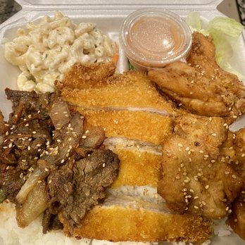 Yummy's Korean BBQ - BBQ 3 Meat Mix Plate $22 - Korean Near Me - West Valley City, Utah Yummy's Korean BBQ - BBQ 3 Meat Mix Plate $22 - Korean Near Me - West Valley City, Utah