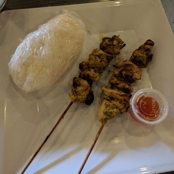 The Block - Chicken skewers from the Roots - Asian Fusion Near Me - Annandale, Virginia