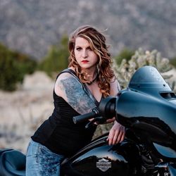 Kaleidosoul Photography - A love note to her Harley Davidson