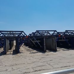 Rockaway Beach B116 Street - Interesting work being done by army corps of engineers to reinforce the shoreline