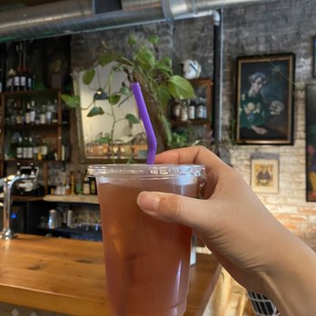Fourth Wall - Blue Flower Earl Grey Iced Tea - Coffee & Tea Near Me - New Orleans, Louisiana