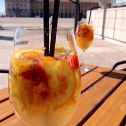 Sangria in the sun!
