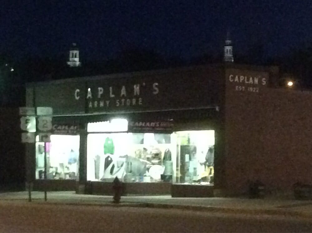 Caplan’s Army Store Men's Clothing 457 Railroad St, Saint Johnsbury