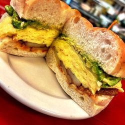Iorio Deli - Egg and cheese with potato and avocado