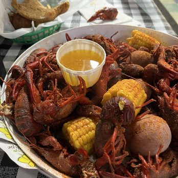 Flying Fish - Fried catfish and unseasoned crawfish. - Seafood Near Me - Little Rock, Arkansas