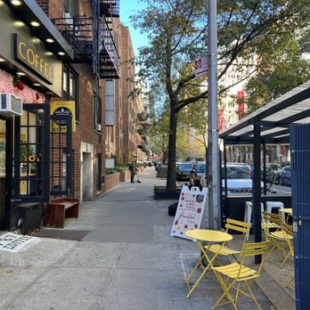 787 Coffee - Entrance and outdoor seating area - Coffee & Tea Near Me - New York, New York 787 Coffee - Entrance and outdoor seating area - Coffee & Tea Near Me - New York, New York