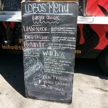 The Lobos Truck - Menu for the Private Catering Event - Food Trucks Near Me - Los Angeles, California The Lobos Truck - Menu for the Private Catering Event - Food Trucks Near Me - Los Angeles, California