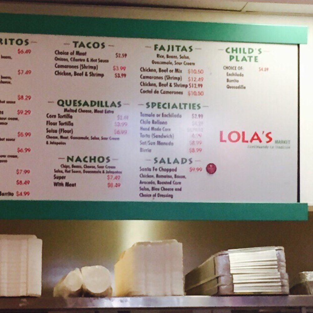 Lola's Market - Menu 2 - Grocery Near Me - Santa Rosa, California Lola's Market - Menu 2 - Grocery Near Me - Santa Rosa, California