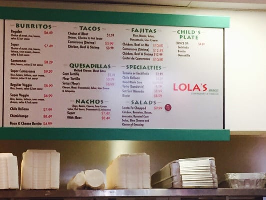 Menu photo 2 Lola's Market Santa Rosa, CA Menu photo 2 Lola's Market Santa Rosa, CA