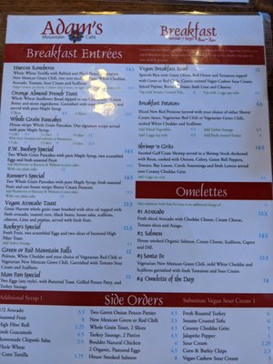 Menu photo 2 Adams Mountain Cafe Manitou Springs, CO Menu photo 2 Adams Mountain Cafe Manitou Springs, CO