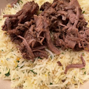 CAVA - Basmati rice with lamb - Mediterranean Near Me - Virginia Beach, Virginia