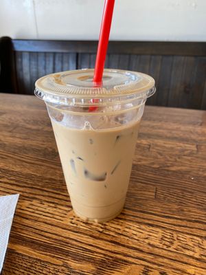Photo of Golden Donut - San Diego, CA, US. iced coffee....best everrr