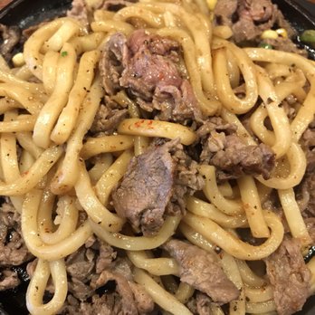 Pepper Lunch USA - Beef with udon and mixed with sauce - Teppanyaki Near Me - Milpitas, California Pepper Lunch USA - Beef with udon and mixed with sauce - Teppanyaki Near Me - Milpitas, California