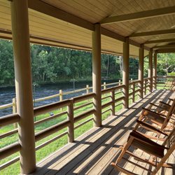 Welcome Center - Sit a spell & watch the River flow by.