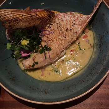 Doris Metropolitan - Red fish appetizer - New American Near Me - New Orleans, Louisiana