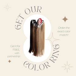 Di Milesi Natural Hair - Color swatch