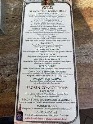 Menu photo 3 Yucatan Beach Stand Fort Myers Beach, FL Menu photo 3 Yucatan Beach Stand Fort Myers Beach, FL