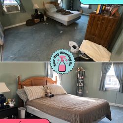 Star City Cleaning - Bedroom Deep Clean Before and After