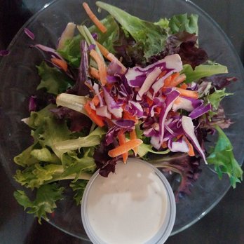 Bella Vita Bistro - Side salad w/bleu cheese dressing ~ yum!! - American Near Me - Carson City, Nevada