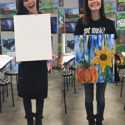 Palette and Pub - My before and after...such a wonderful experience! Great atmosphere and helpful, cheerful people!!