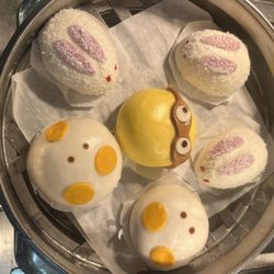 Four Seasons Buffet - New dish- Red bean Buns