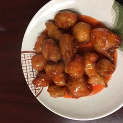 J&J Chinese Cafe - Sweet and Sour Chicken