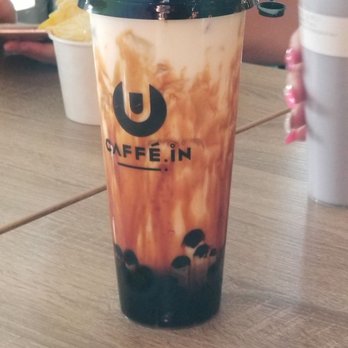 CAFFE:iN - Brown sugar milk tea with boba - Coffee & Tea Near Me - Union City, California